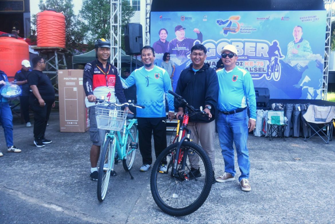 Syarifuddin: Bersepeda Bagian Gaya Hidup Sehat, Harus Dibiasakan.