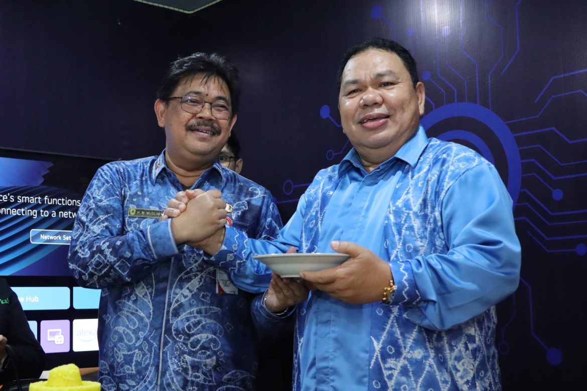 Tasriq Usman Apresiasi Stan Diskominfo Kalsel