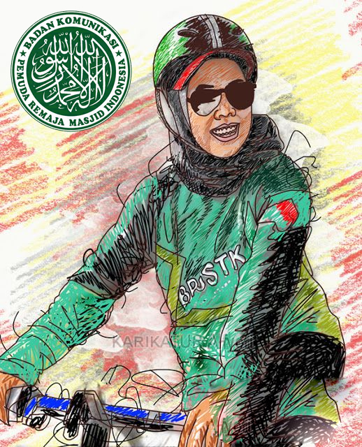 Ratusan Ustadz-Ustadzah Gowes