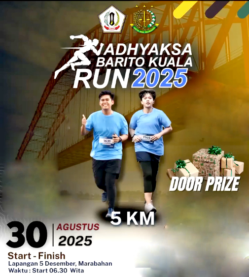 H. Bahrul: “Adhyaksa Barito Kuala Run 2025” Momentum Pererat Kebersamaan dan Keakraban Antar Masyarakat