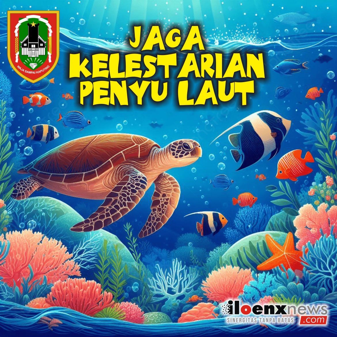 Pemprov Kalsel Berkomitmen Jaga Kelestarian Penyu Laut