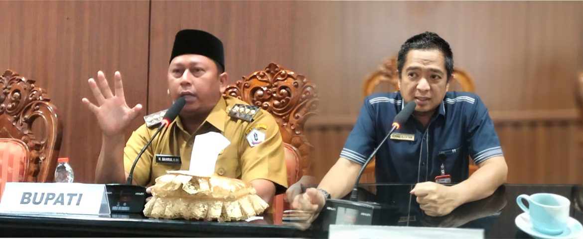 Di Hadapan Bupati dan Sekda, Ichal iloenx Usulkan Ada Traffic Light dan Benahi Kumuh di Perempatan Pos Polisi Handil Bakti