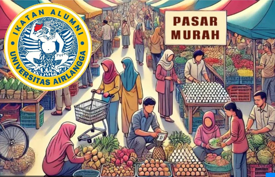 IKA UNAIR Gelar Pasar Murah